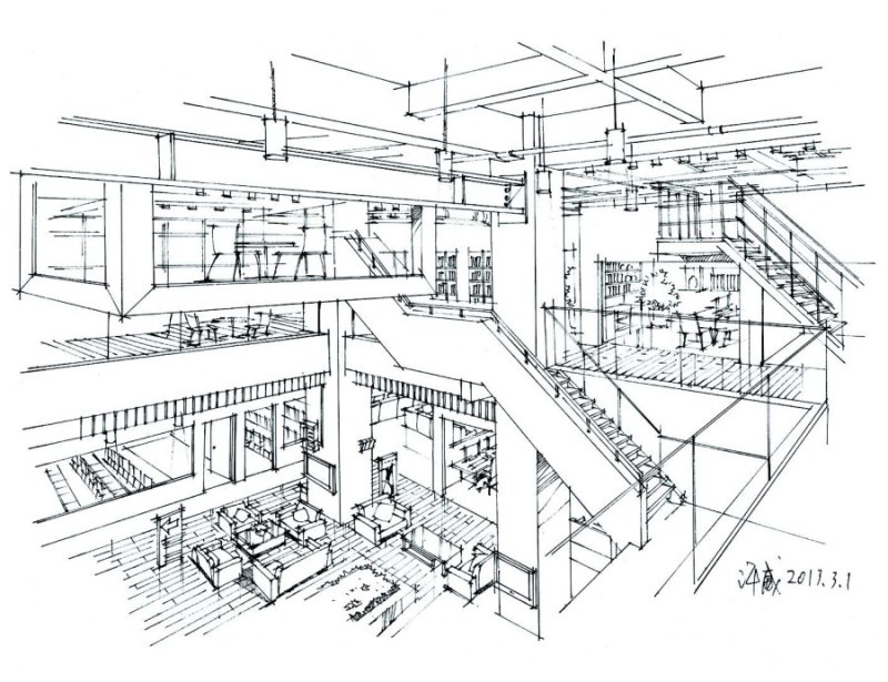 《印象手繪 室內(nèi)設計手繪教程》圖書教程分享1